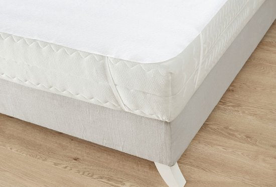 H&C Wasserdichter Matratzenschoner - 180 x 200 cm - 100% PES Jersey - Atmungsaktiv und antiallergisch
