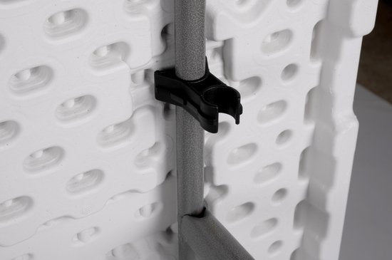 Campingtisch zusammenklappbar - Gartentisch Kunststoff - 180x74x74cm - bis zu 6 Personen - Weiß