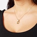 Laura Ferini Damenhalskette Dolci Sogni Gold - Goldkette mit Anhänger - 18K Gelbgold vergoldet - Halskette - Halskette - Schmuck - Accessoires - Damenhalskette mit Anhänger