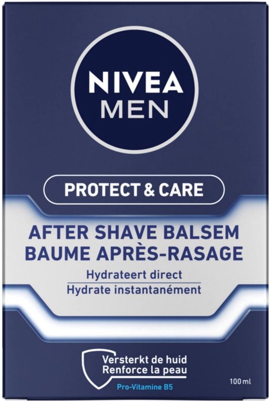 NIVEA MEN HYDROCARE Aftershave-Balsam – spendet 24 Stunden lang Feuchtigkeit – Aftershave-Balsam – 100 ml