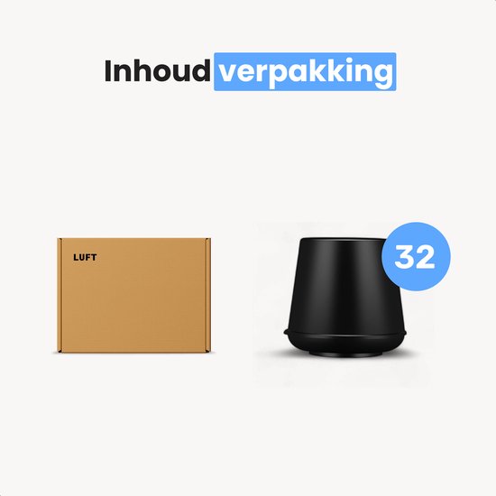 Stuhlbeinschoner - Socken - Kappen - 32 Stück - 12-16mm - Mit Anti-Kratz-Filz - Schwarz - Luft