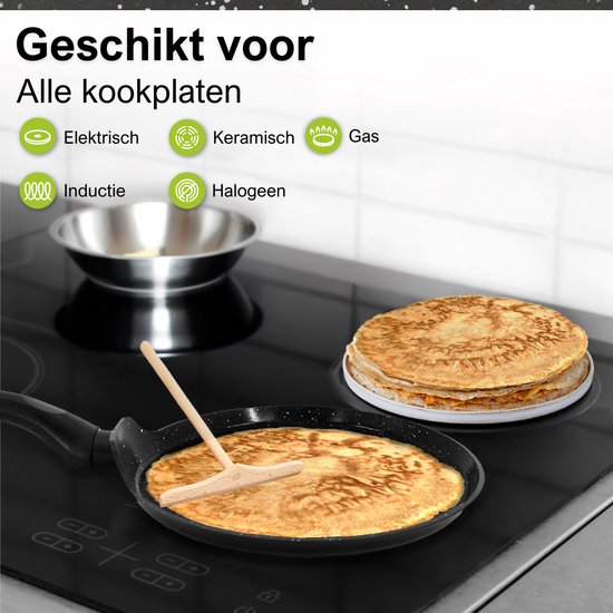 CeraFusion Pfannkuchenpfanne 24 cm - Induktion - Pfannkuchenpfanne - Pfannkuchenpfanne - Pfannkuchenpfanne - Krepppfanne