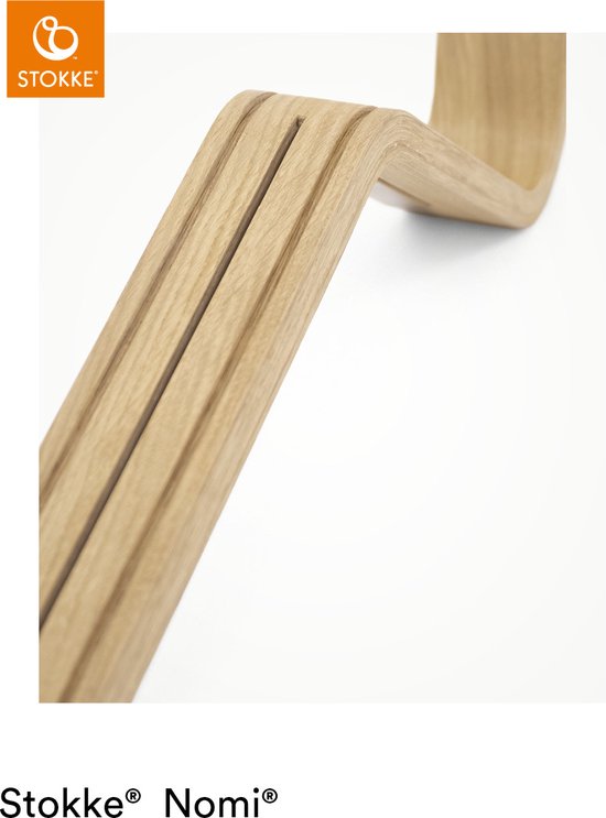 Stokke® Nomi® Kinderstuhl – Eiche – Weiß