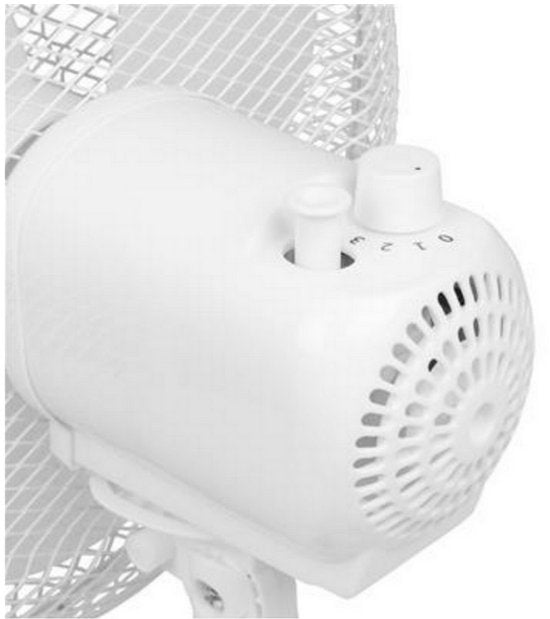 Tischventilator 40 cm - 3 Geschwindigkeiten - 85° Oszillation - Tristar VE-5727 - Weiß