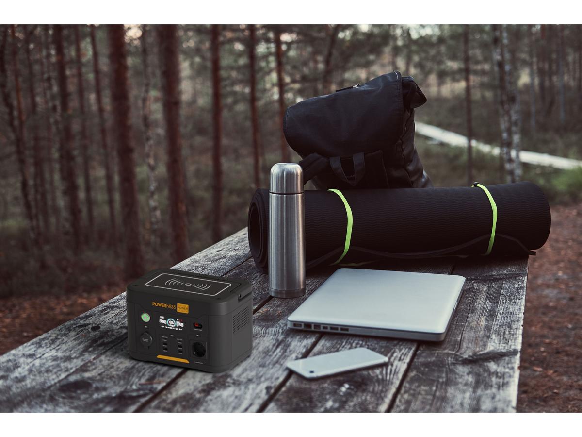 Powerness Hiker Pro500 Powerstation – 307 Wh – Kompakt und tragbar