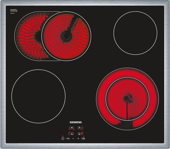 Siemens iQ300 Ceran-Kochfeld - 60 cm - TouchControl - Flächenbündiger Rahmen