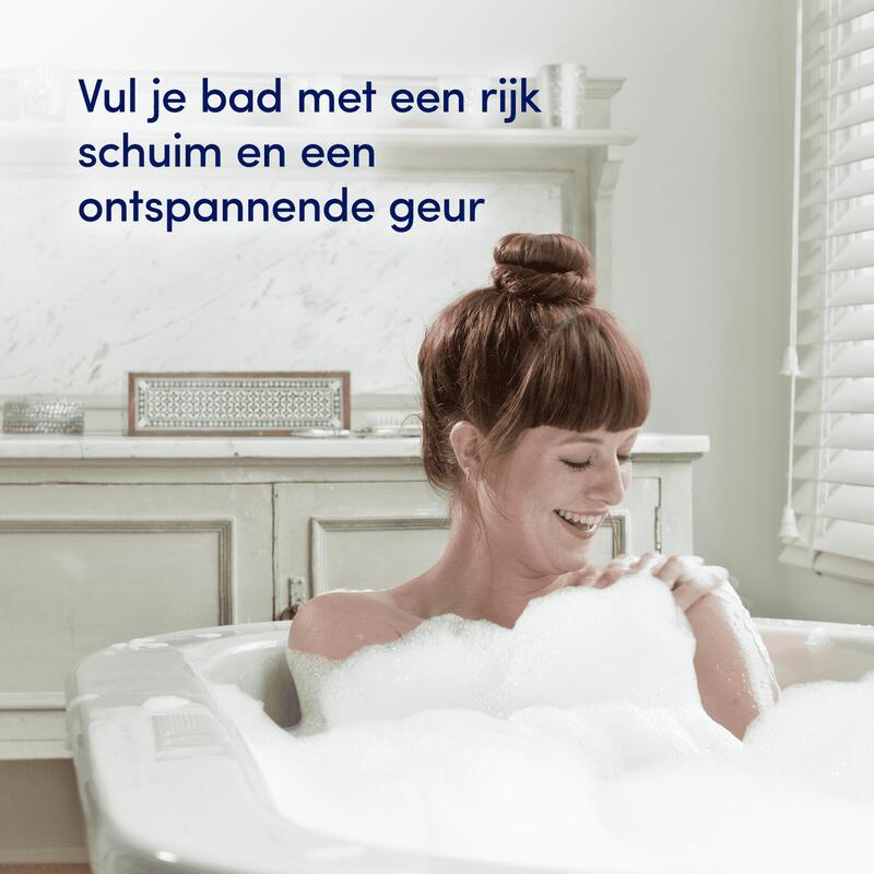 Dove Caring Bath Indulging Cream Badecreme – 450 ml – Feuchtigkeitsspendender Badeschaum mit ¼ Pflegecreme – Für eine weiche und geschmeidige Haut
