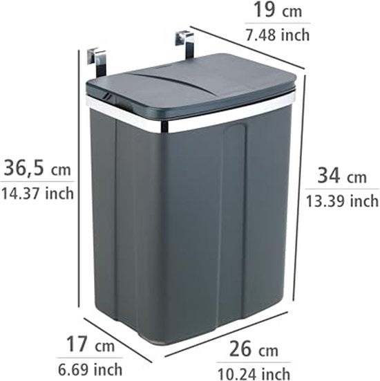 Wenko Türmülleimer, 12 Liter