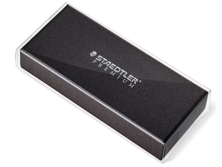 Staedtler Füllfederhalter Initium Metallum M - Silber, 14 cm - Inklusive luxuriöser Geschenkbox