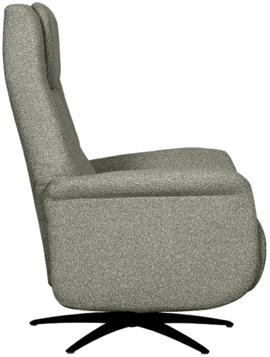 LABEL51 Stockholm Sessel – BRAUN – Royal-Stoff – 1-Motor – – – Drehbar – Mit Armlehne