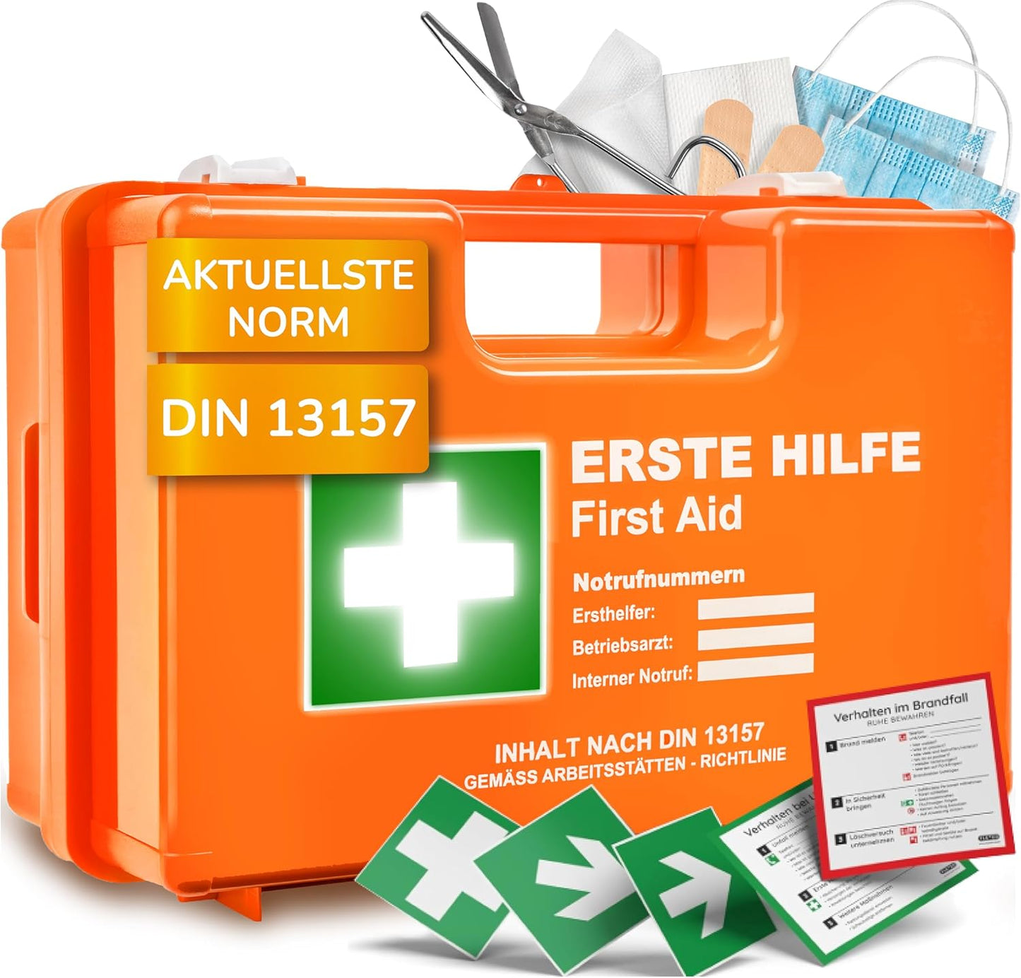 Heroic Erste-Hilfe-Set - Kompakt - Orange