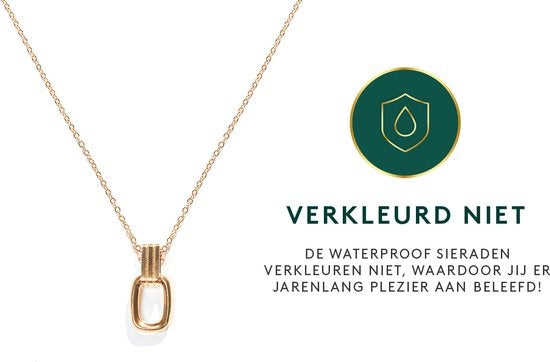 Laura Ferini Damenhalskette Dolci Sogni Gold - Goldkette mit Anhänger - 18K Gelbgold vergoldet - Halskette - Halskette - Schmuck - Accessoires - Damenhalskette mit Anhänger