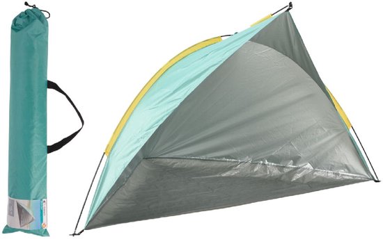 Strandpavillon – 220 × 115 × 115 cm – Grün – UV50