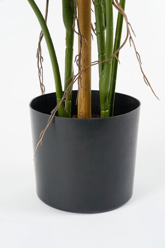 Mica Decorations Monstera Baum Künstliche Pflanze - H140 x Ø120 cm - Grün