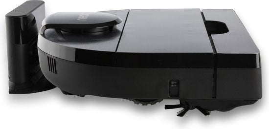 Neato® D10 Intelligenter Staubsaugerroboter - Echter HEPA-Filter und Laser Mapping Navigation - Steuerung über App - 300 Minuten Laufzeit mit automatischer Aufladung und Wiederaufnahme - Silbergrau