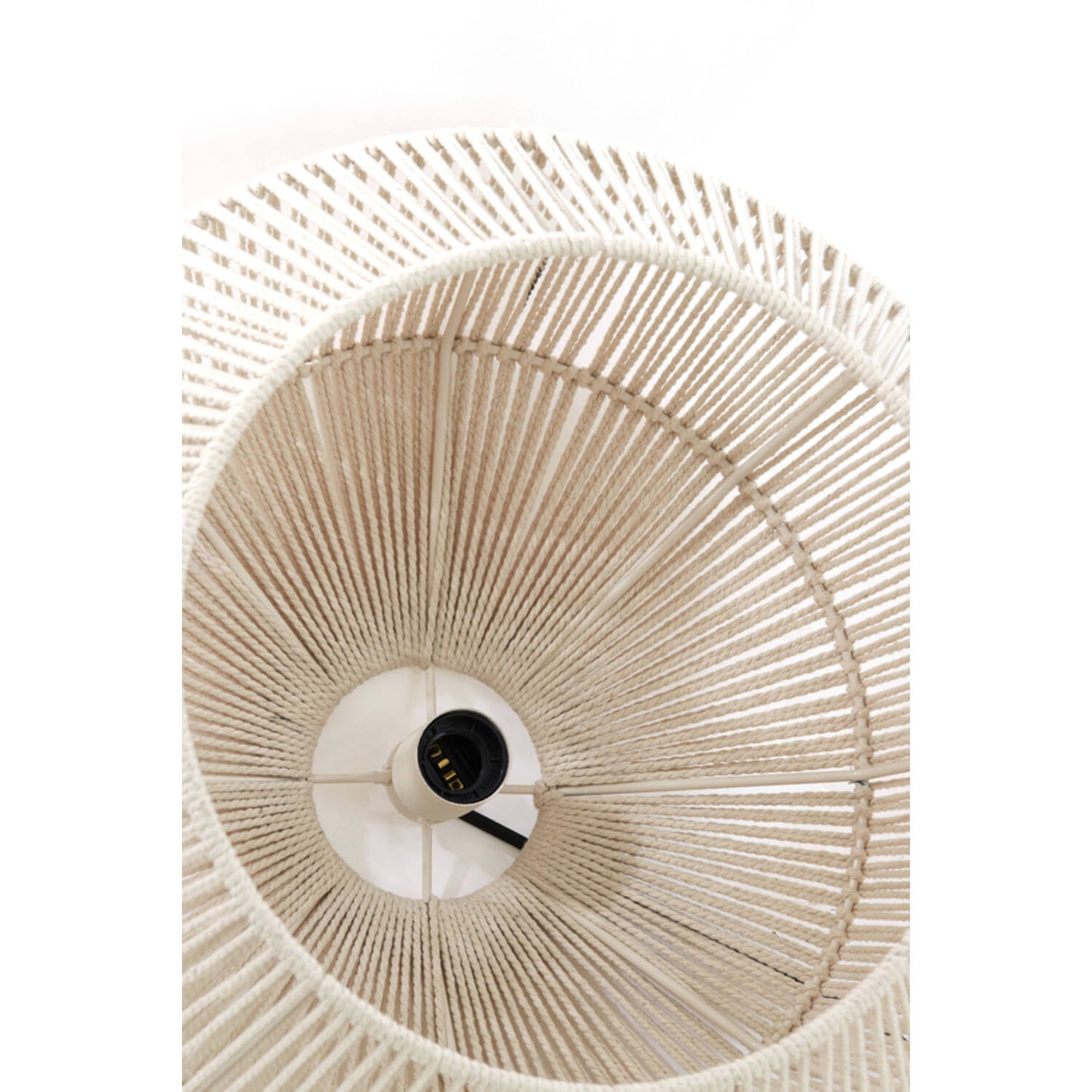 Light & Living Deya Hängeleuchte Creme – Ø 49 x 30 cm – Metall