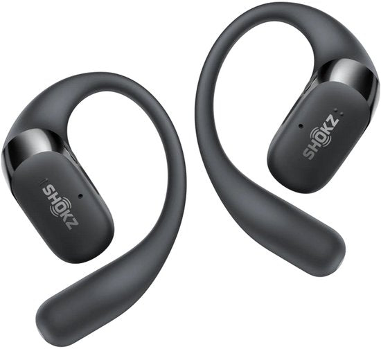 Shokz OpenFit 2 Open-Ear-Sportkopfhörer – Kabellose Ohrhörer – Schwarz