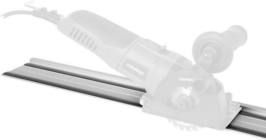 VONROC Führungsschienensatz für Mini-Kreissägen und Tauchsägen - 2x500mm (1000mm gesamt) - 2 Stück - Für S CS503AC