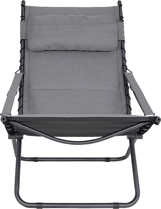 Crespo – Loungesessel – AP/262 – Tex-Comfort – Hellgrau