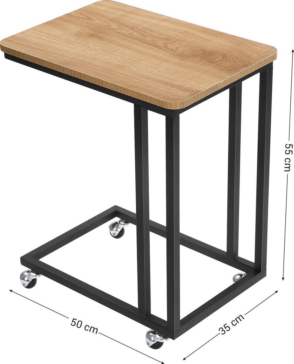 O'DADDY® Beistelltisch - 50 x 35 x 55 cm - Mangoholz