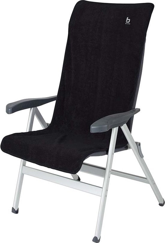 Bo-Camp – Stuhlauflage M – Universal – Frottee – Anthrazit