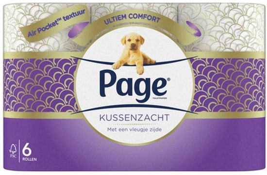 Page® Toilettenpapier – Kissenweiches Toilettenpapier – 42 Rollen – Ultimativer Komfort – Vorteilspackung