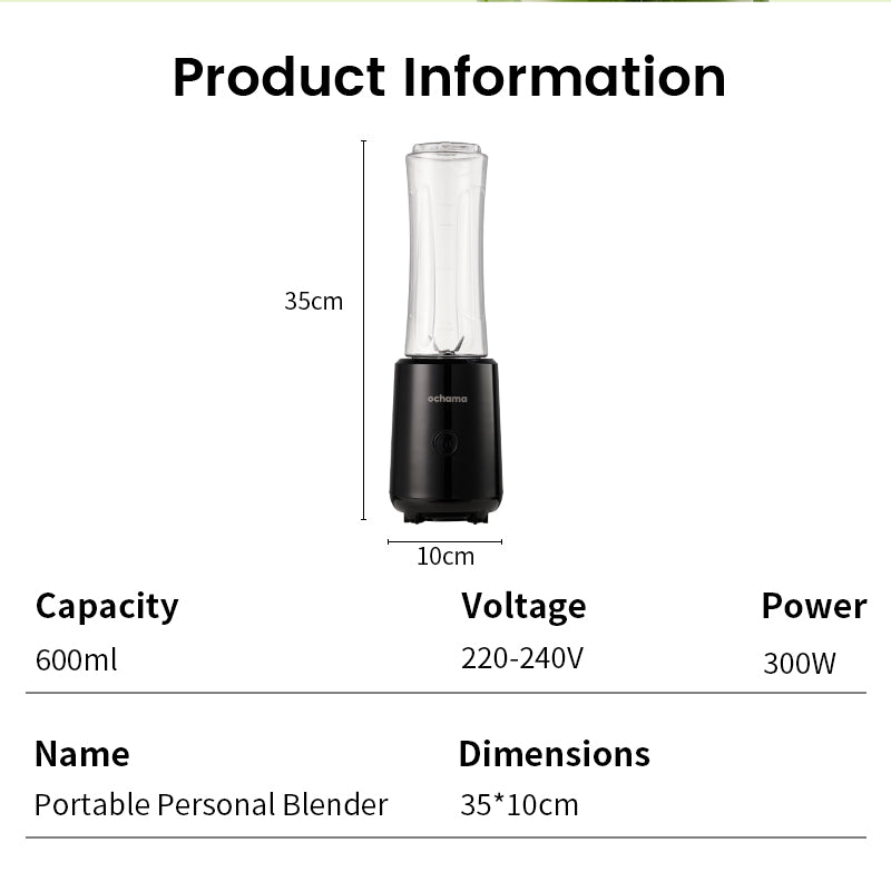 Ochama Personal Blender – 600 ml – 300 W
