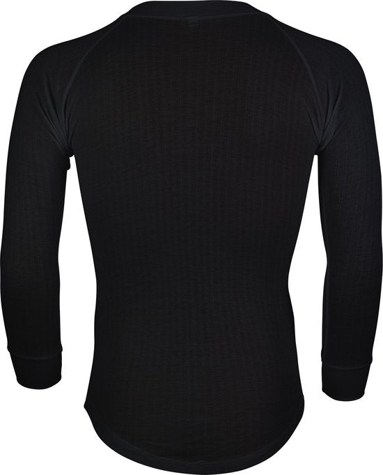 Avento Langarm-Thermoshirt - Männer - 2er-Pack - Schwarz - Größe L