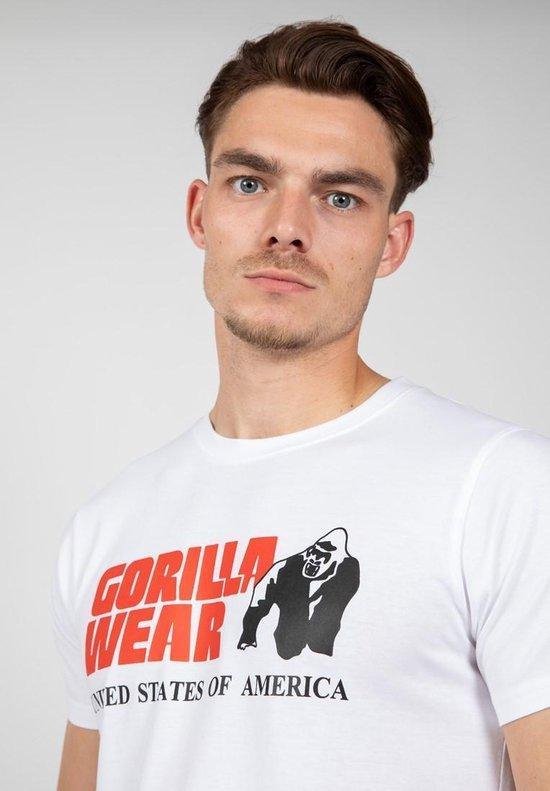 Gorilla Wear Classic T-Shirt – Weiß – 3XL