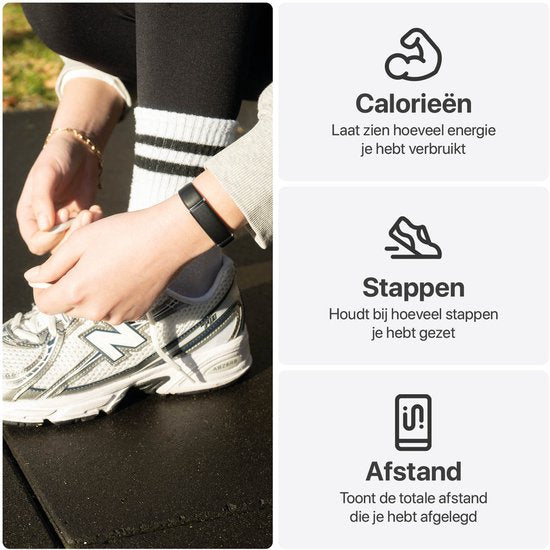 Activity Tracker - Wasserdicht IP68 - Misst Herzfrequenz, SpO₂ und Schlaf - Schrittzähler - Eloxiertes Aluminium - BREND App - Grau - BREND BR-2249