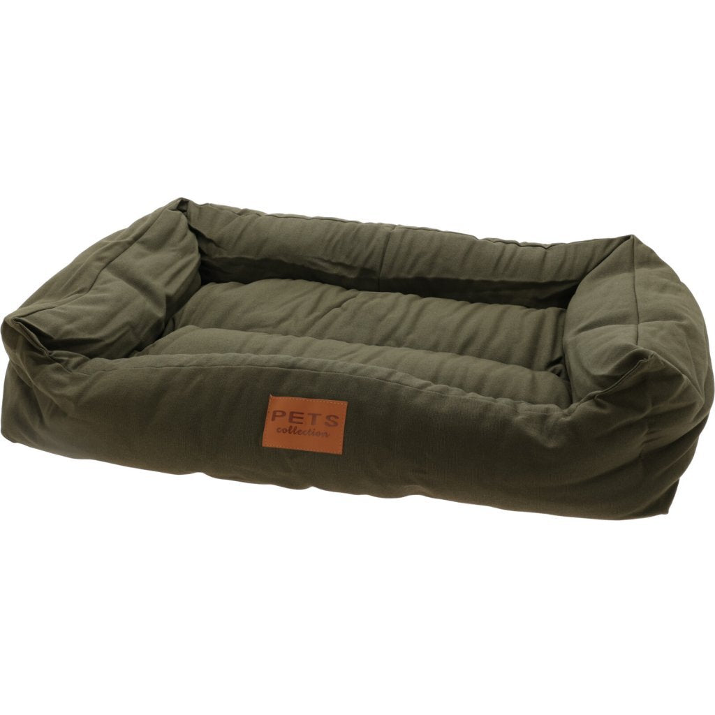 Pet Collections Hundekorb 85 x 65 x 20 cm – gemischt grün/blau