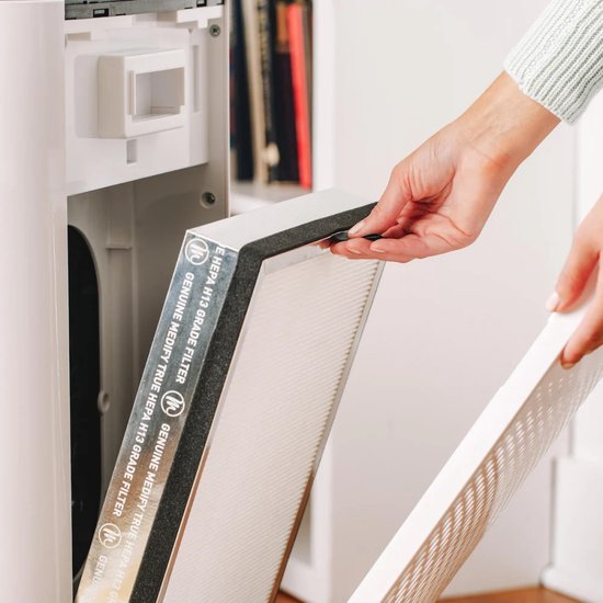 Medify Air MA-112 Ersatzfilter - HEPA-Filter H13 - 1 Satz Ersatz mit 2 Luftfiltern - Aktivkohle - Luftreinigung