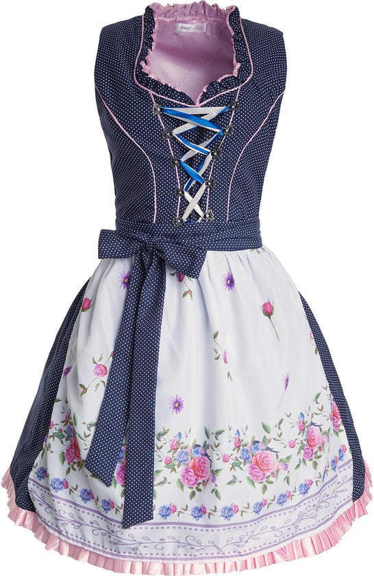 Dressforfun Mini-Dirndl Garching Modell 2 XXL - Faschingskostüm Kostüm Halloween Faschingskostüm Partykleid Faschingskostüm Partykleid - 304669