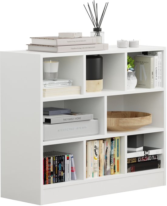 VDD - Kleiderschrank - Wandschrank - Kleiderschrank Weiß - Wandschrank - Wandschränke - Wandschränke Wohnzimmer - 8 Schränke - Weiß