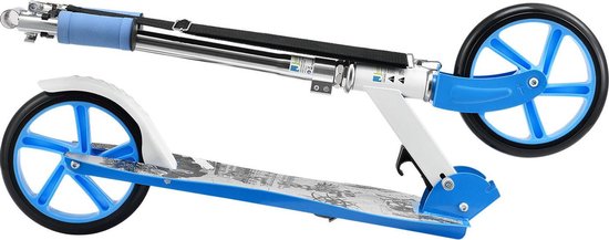 Zusammenklappbare Treppe / Scooter - Skaterboy - XXL Räder