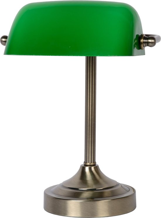 Lucide BANKER – Schreibtischlampe – 1xE14 – Bronze