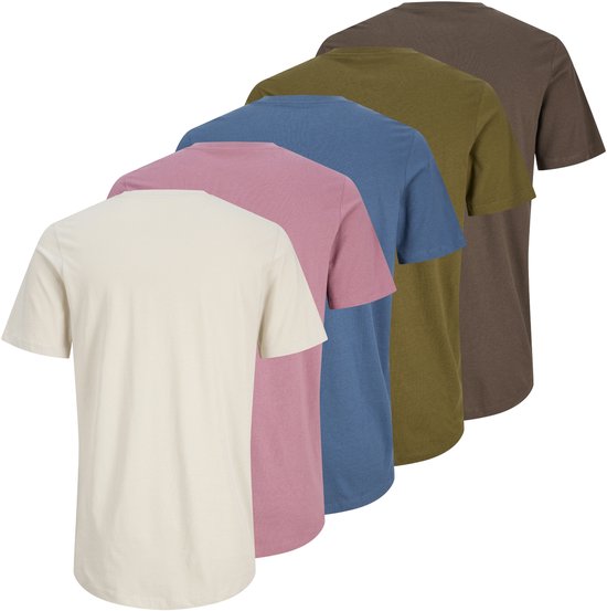 JACK&JONES - JPRBLABRODY TEE SS CREW NECK 5PK MP NOOS - Herren - T-shirts - Größe L