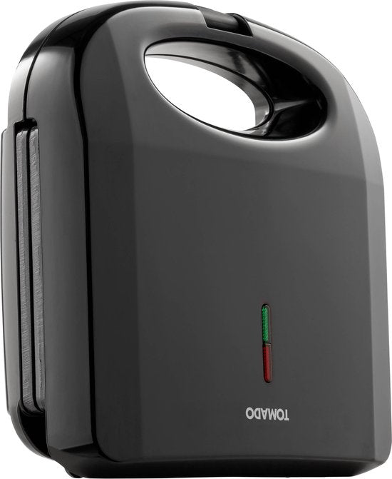 Tomado TGS2000B - Toasti-Eisen - Griller - PFAS frei - Toasti-Maker - 21,5 x 12 cm - 750 Watt - Schwarz