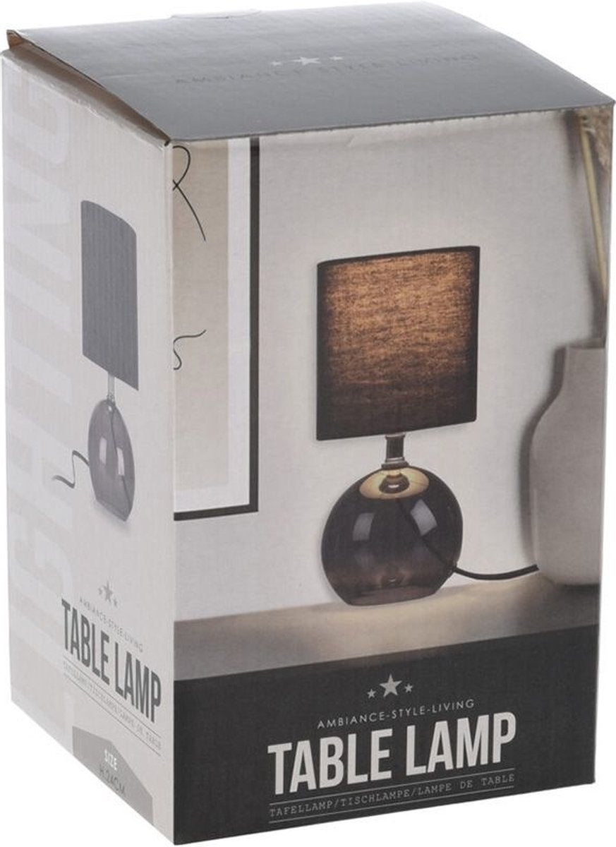 Tischlampe - 24cm - Schwarz