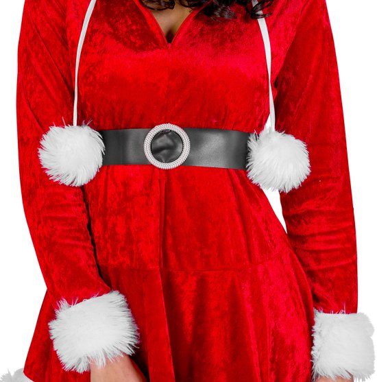 Dressforfun Damenkostüm Mrs. Santa Claus XL - kostüm kleid kostüm halloween kostüm partykleidung karnevalskostüm karneval party kleid - 300309