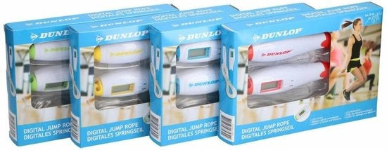 Dunlop digitales Springseil mit elektronischem Zähler und Kalorienverbrauch