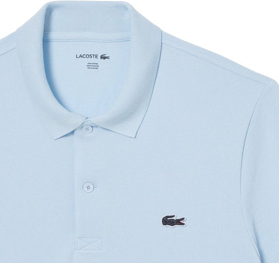 Lacoste Poloshirt „Breathable“, hellblau – Größe L – Herren