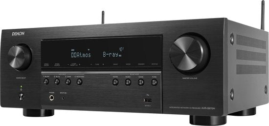 Denon AVR-S970H | 7.2 8K AV Receiver mit 8K & 4K@120hz Unterstützung und Dolby Atmos
