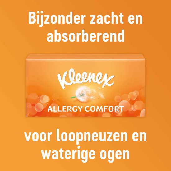 Kleenex Tissues - Allergy Comfort - Vorteilspackung - 12 x 56 Stück = 672 Tissues