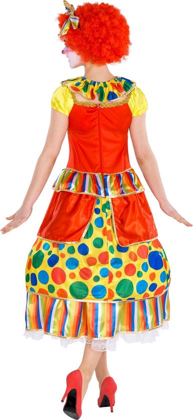 dressforfun – Clown-Kostüm für Damen „Fridoline“ XL – Verkleidungskleidung, Kostüm, Halloween, Verkleiden, Partykleidung, Karnevalskleidung, Karneval, Festkleidung, Partykleidung – 300780
