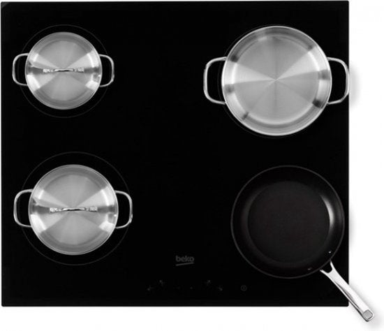 Beko HII 64400 MT Kochfeld, schwarz, Einbau, 60 cm, Induktionskochfeld, 4 Kochzonen
