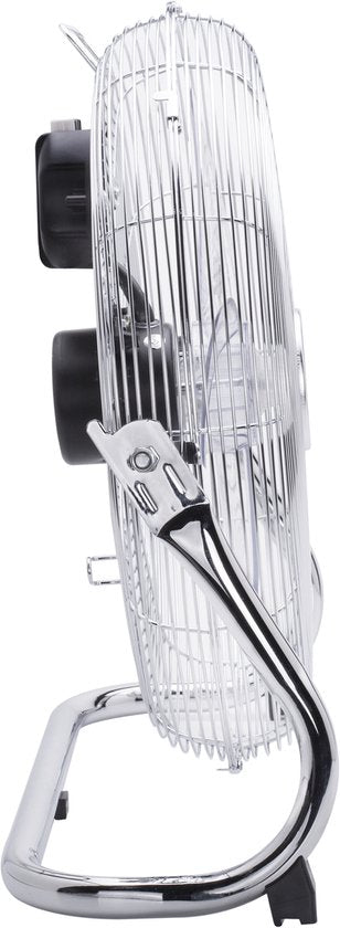 Bodenventilator 40 cm - 3 Geschwindigkeiten - Kastenventilator - 130° schwenkbar - Metall - Tristar VE-5936
