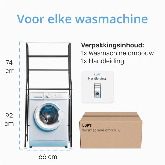Luft Waschmaschinenumbau - Aufputz - Möbel - Schrank - Bad - WC