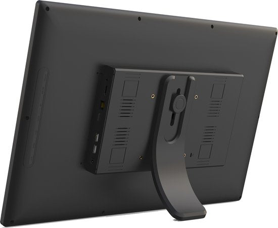 Denver - PFF2160B - Digitaler Fotorahmen - 21,5 Zoll - XXL - Full HD - Frameo App - WiFi - 32GB - IPS-Touchscreen - Schwarz