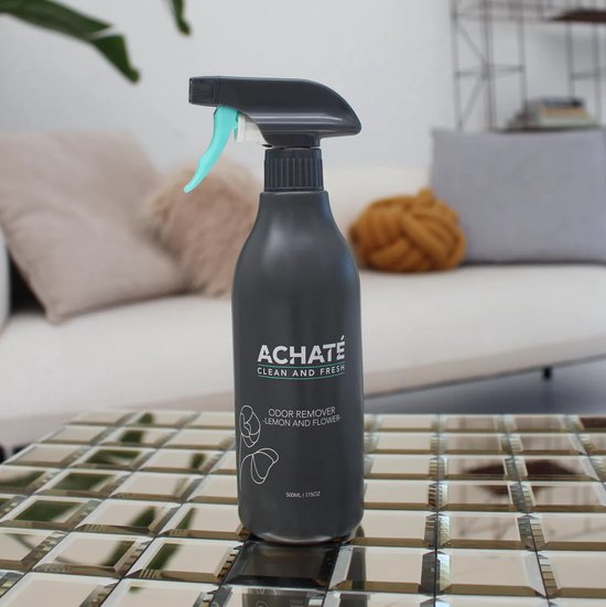 Achaté Geruchsentferner - Zitrone und Blumen - 500ml